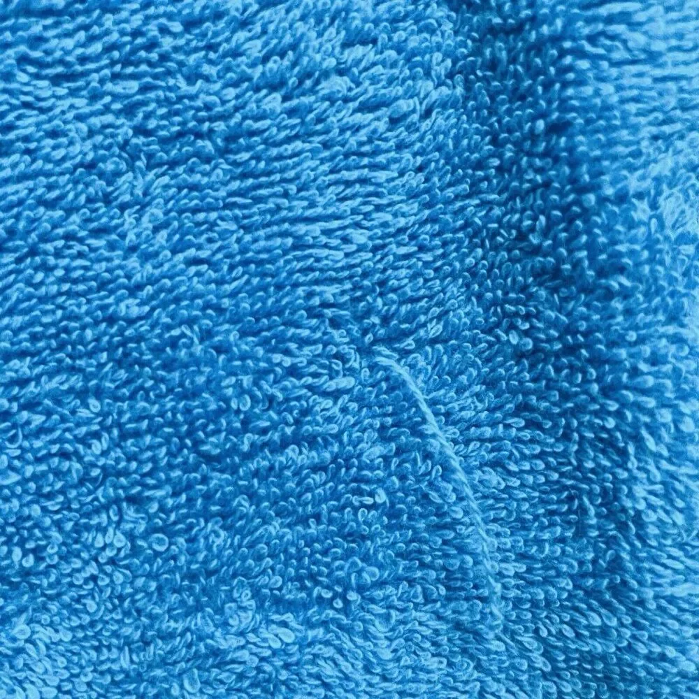 RARE Good Morning America Blue Cotton Beach Towel 60 x 35 ABC Logo Terry Town